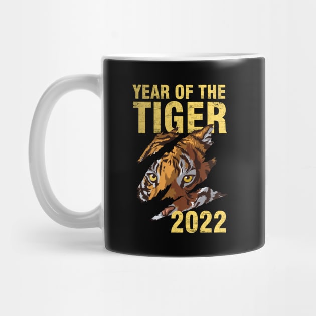 2022 Year of the Tiger design Yang Chinese New Year by Keleonie